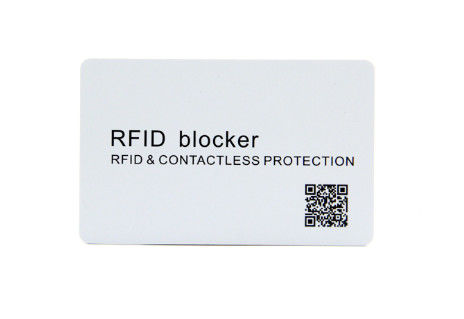 Carte de blocage passive RFID Pour carte bancaire de crédit Sécurité du portefeuille
