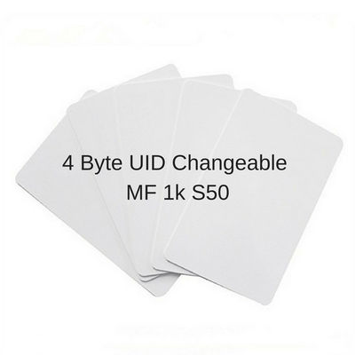 13.56MHz Uid Carte RFID modifiable ISO14443A Bloc 0 Secteur écrit / IC Clon de copie