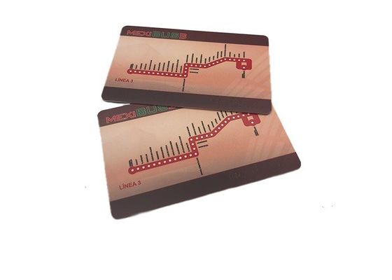 Taille personnalisée Magnétique Chambre d'hôtel Carte de clé Porte Accès RFID Carte de clé intelligente