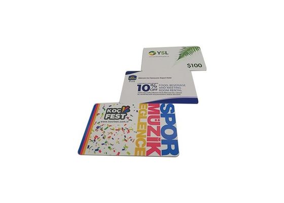 Matériau PVC / PET Carte de clé RFID Contrôle d' accès Carte de clé hôtel 320 octets Mémoire