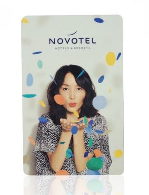 NFC VING HID cartes clés d'hôtel en plastique personnalisées avec une distance de lecture de 0 à 10 cm