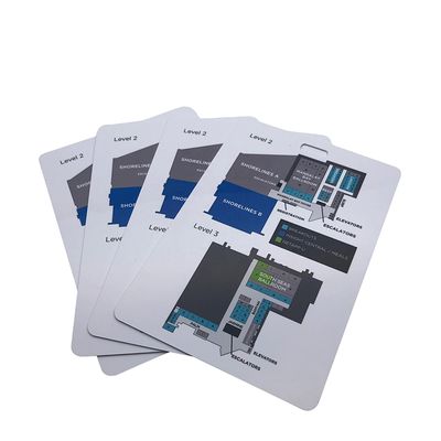 Conception personnalisée Ving Cartes-clés RFID Contrôle d'accès programmable Pour les hôtels / gymnases