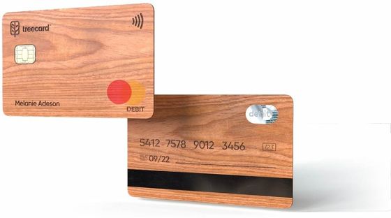 Carte-clé d'hôtel RFID en bois Eco-friendly Bamboo Smart Chip pour le contrôle d'accès