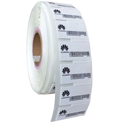 Étiquette anti-métal UHF imprimable 868MHz Taille personnalisée Étiquettes RFID PET passives