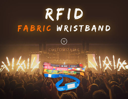 Une seule fois sans contact NFC RFID bracelet RFID étiquette à l' eau
