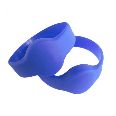 Bracelet à puce RFID anti-collision en silicone pour la gestion de l'adhésion