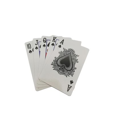 Cartes de poker en papier en PVC NFC RFID 13.56MHz boîtier de stratification Cartes de jeu RFID