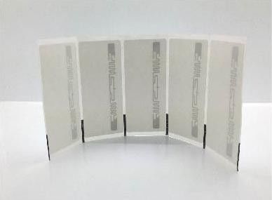 Tags H3 / H4 UHF RFID autocollants personnalisés adhésifs intelligents pour la logistique
