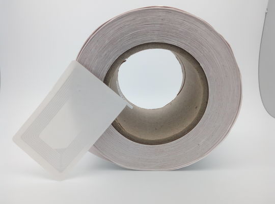 1000 pièces/rôle de papier enduit RFID étiquette autocollant à puce ISO14443A 86x54mm