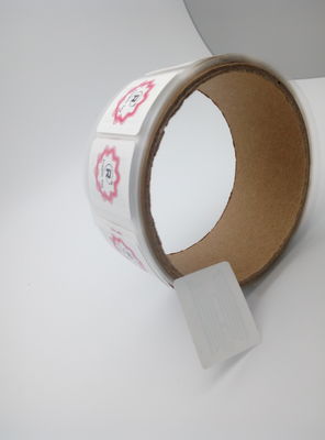 31x25mm de sécurité papier fragile autocollant RFID ISO14443A étiquettes RFID à longue portée