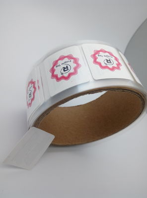 31x25mm de sécurité papier fragile autocollant RFID ISO14443A étiquettes RFID à longue portée