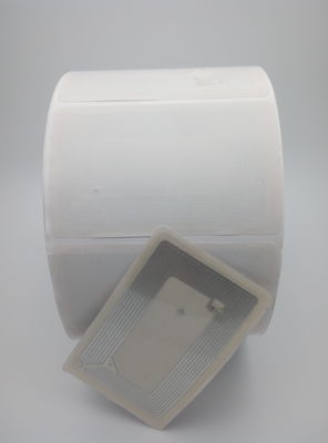 Papeterie vierge Petit autocollant à puce RFID 25x25 mm TI-2K TI2048 HF Protocole ISO15693