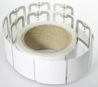 80g de papier recouvert RFID étiquette RFID étiquette intelligente Fréquence 13,56Mhz