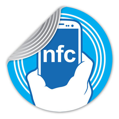 Étiquette de type 2 Étiquette électronique NFC 13.56 MHz