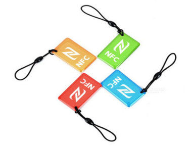 Taille personnalisée Étiquette autocollant epoxy NFC 213 215 Cercle à clé à puce pour téléphone