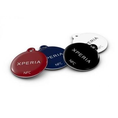 Taille personnalisée Étiquette autocollant epoxy NFC 213 215 Cercle à clé à puce pour téléphone