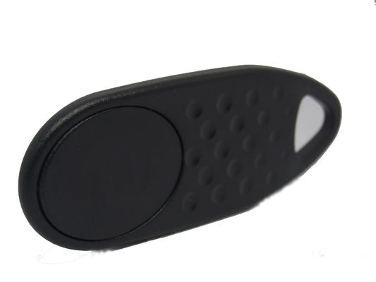 Étiquette de porte-clés RFID ABS intelligente avec impression laser de logo personnalisé