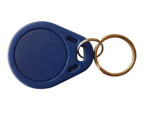 Couleur personnalisée RFID porte-clés en plastique intelligent porte-clés ISO14443A haute fréquence