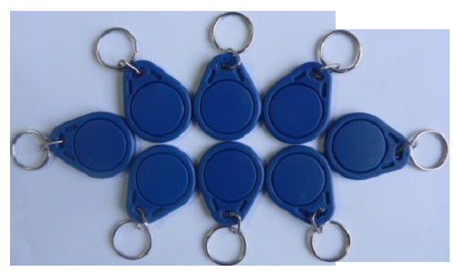 Conception personnalisée de porte-clés RFID intégré avec norme ISO15693 ISO14443A
