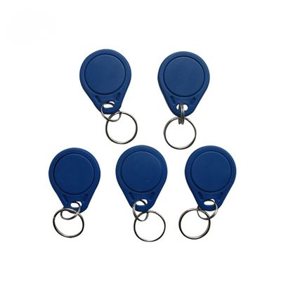 Matériau ABS 13.56 Mhz RFID porte-clés HF RFID porte-clés pour la gestion de la chaîne