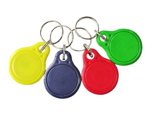 Matériau ABS 13.56 Mhz RFID porte-clés HF RFID porte-clés pour la gestion de la chaîne