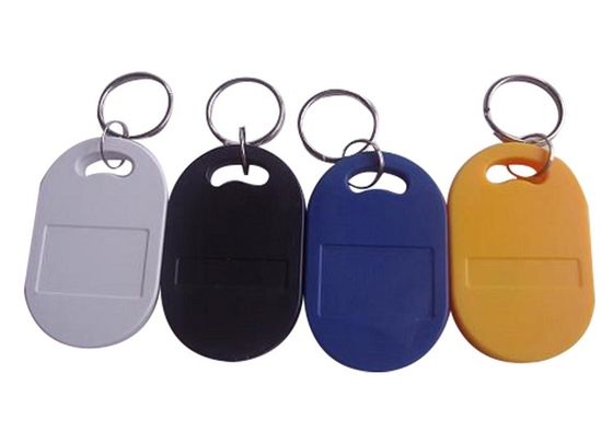 Taille personnalisée RFID Key Fob Tag 13.56MHz 125KHZ avec puce SLI SLI-X