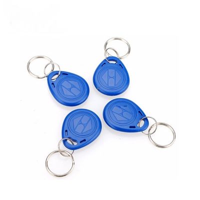 Plastique ABS 125KHZ RFID porte-clés avec T5577 puce porte-clés de sécurité
