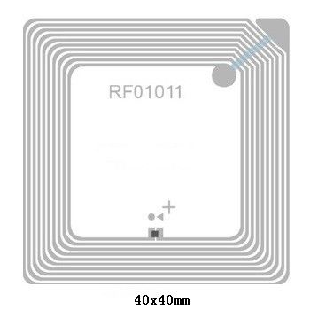 D25mm HF RFID enduit à sec ou humide 13.56MHz ISO 14443A Classic ((R) 1K