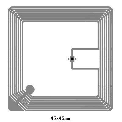 D25mm HF RFID enduit à sec ou humide 13.56MHz ISO 14443A Classic ((R) 1K