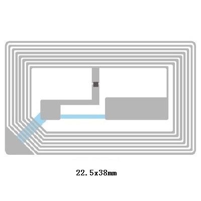 0.2-0.8mm épaisseur UHF RFID marque à insertion humide Diverses tailles sont disponibles OEM