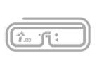 AZ-5 ((J33) 13,56 MHz humide UHF RFID Inlay Tag Sticker Inlay Distance de lecture de 20 cm