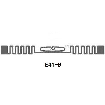 95x8 mm Incrustation RFID UHF sèche 0,2 mm - 0,8 mm Épaisseur Autocollant d'étiquette Incrustation pour carte d'identité