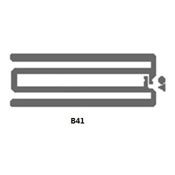 860 - 960MHz UHD RFID sec / humide incrustation de 0,2 à 0,8 mm d'épaisseur avec puce Impinji Monza 4