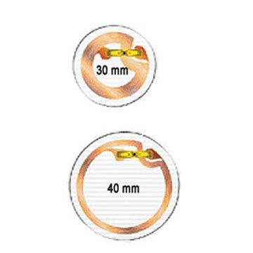 13.56MHz Fréquence HF RFID Smart Tags Ronde Détection multiple Conformité SLI