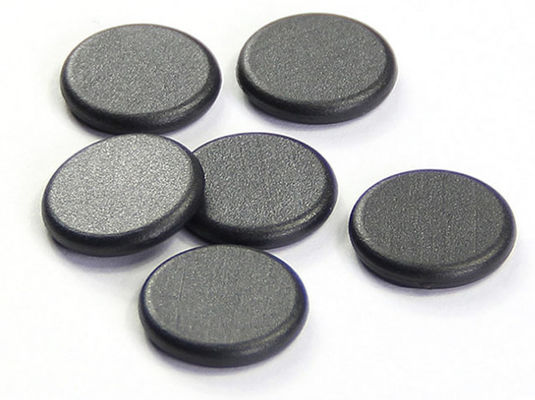 Étiquettes RFID blanches ou noires13.56 Mhz, étiquettes RFID en PVC 125khz pour le contrôle d' accès