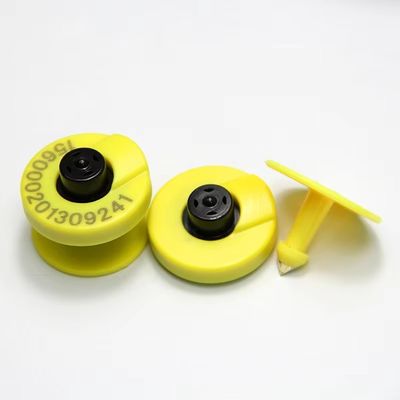 Programmer TPU RFID étiquette d'oreille d'animal pour le suivi facile de vache de chèvre de bétail de moutons
