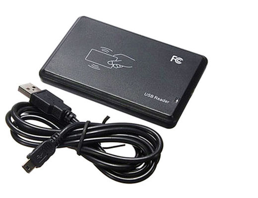 Mini-USB 125KHZ carte d'identification de fréquence RFID lecteur intelligent pour TK4100 / EM4100
