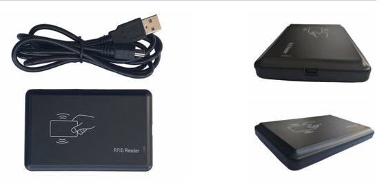 Lecteur de carte de crédit RFID haute fréquence ISO1443A MIFAR USB 13,56 Mhz